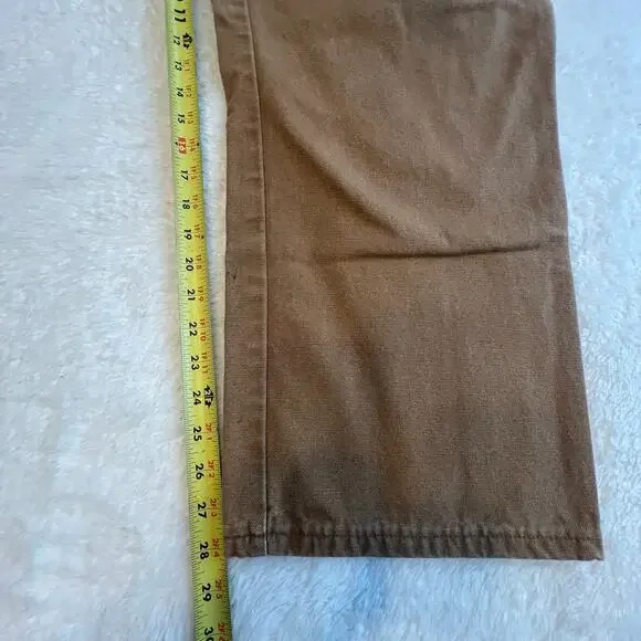 Dickies Men’s Vintage Brown Duck Canvas Carpenter Pants‎ Size 42x30 Chores - Picture 4 of 7
